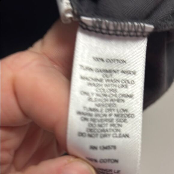 Vineyard Vines charcoal gray and American flag Short Sleeve Tee sz 7 - Picture 4 of 6